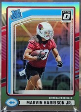 2024 Donruss Marvin Harrison Jr Optic Preview Silver Holo RC #393 Cardinals🔥