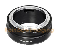 Canon FD Lens to Nikon Z Z5 Z50 Z6 Z7 Z6II Z7II Z30 Z9 Mirrorless Camera Adapter