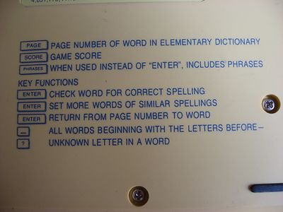 Franklin Spellblaster Elementary Spelling Ace – Jeu éducatif Vintage, Fonctionne