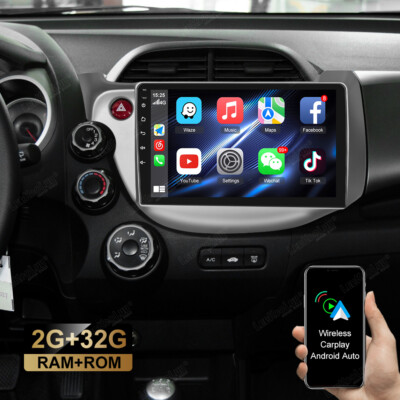 Carplay Radio For 2009-2013 Honda Fit Android 13 Head Unit Backup Camera Stereo