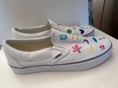 Damen Vans Classic Slipper Weiß UK 6 USA 7 EU 39