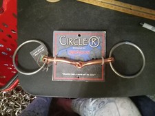 New loose ring snaffle bit copper 5 in mouth circle R Reinsman