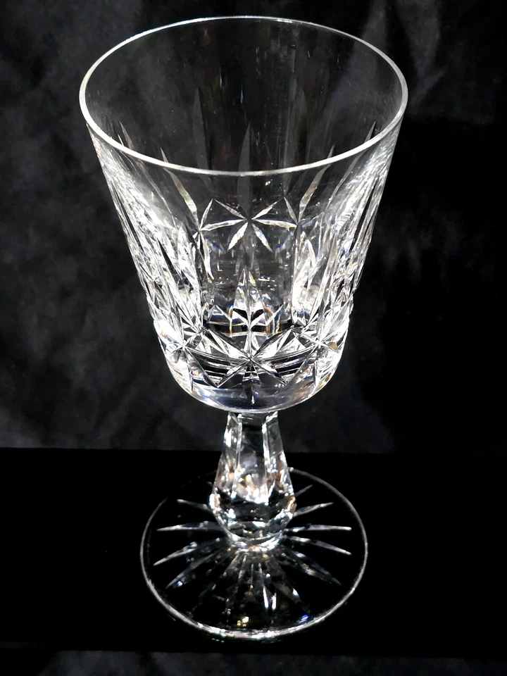 WATERFORD CRYSTAL LISMORE Hand Cut ROSSLARE 6" Claret Wine Glass   - Set Of 3 - Image 4 of 4