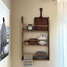 Dish Rack, Plate Rack, Platter Shelf Display, Dish Display Shelf, Cutting Board