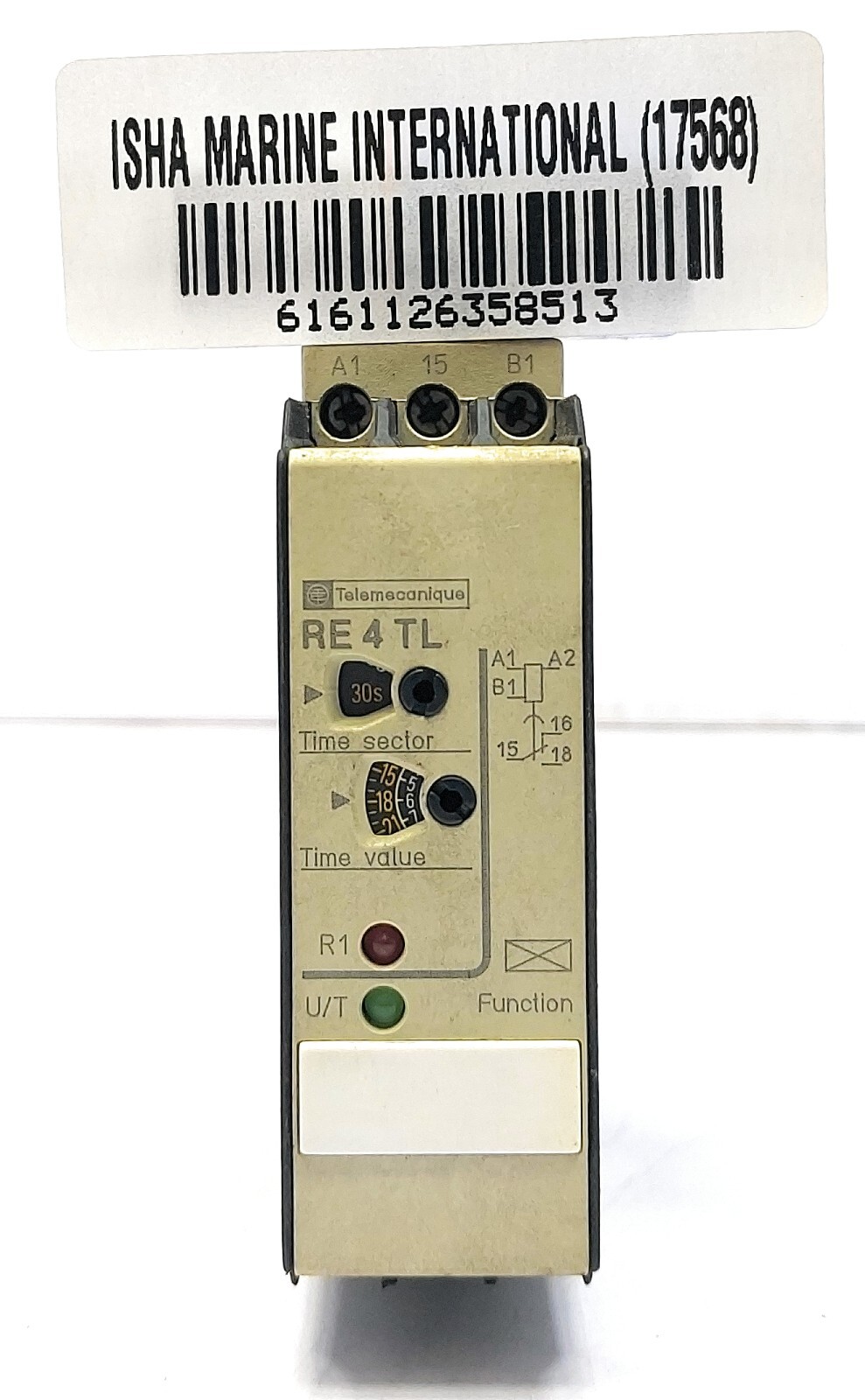 Telemecanique RE4TL11BU Temps Relais 0.05s-300h 110-240V