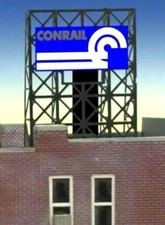 Miller Engineering ~ N or Z Scale ~ Conrail Flashing Rooftop Billboard ~ 339105