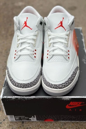 Size 9.5 - Jordan 3 Retro Mid White Cement Reimagined