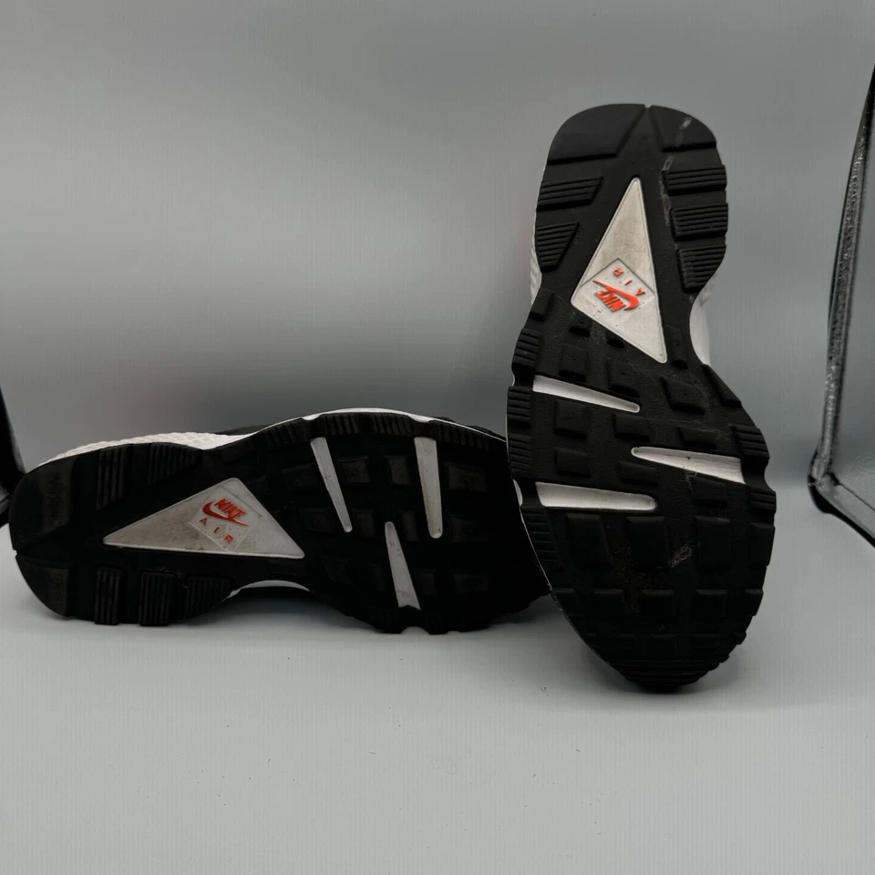 Nike Air Huarache Mujer Talla 8.5 Run Negro Hyper Crimson Azul Espacial 634835-084 Foto 2 de 4