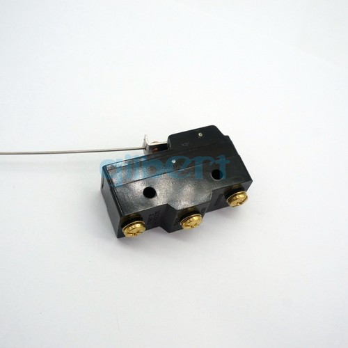 XZ-15HW78-B 15A 125VAC 3 Pin SPDT Micro Switch Long Steel Wire Lever Type IP40 - Picture 3 of 6