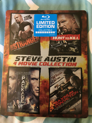 Steve Austin: 4 Movie Collection (Blu-ray, 4-Disc Set ...