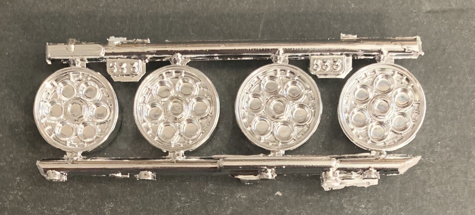 70 Chevelle SS Custom Wheels Kit 168 1644 - Combine AMT Model Car Parts & Save-image