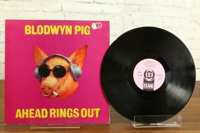 Blodwyn Pig AHEAD RINGS OUT Vinyl LP Jazz Rock GF Island Records  ILPS 9101 NM !