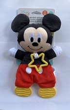 Disney Baby MICKEY MOUSE Teether Blanket New