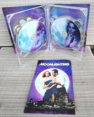 MOONLIGHTING Seasons 1 - 2 DVD Set Bruce Willis Cybill Shepherd