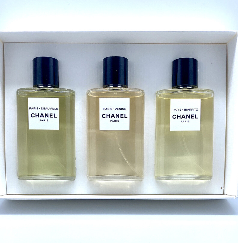 CHANEL LES EAUX DE CHANEL LE VOYAGE 香水 3×50ml】 LES EAUX DE CHANEL LE VOYAGE