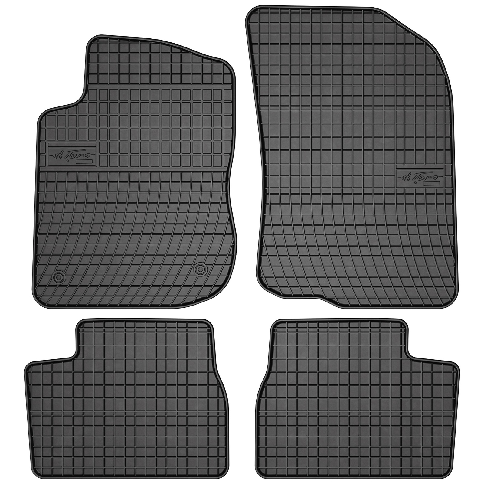 Tapis de sol Frogum El Toro en élastomère de qualité supérieure sans odeur pour Peugeot 2008