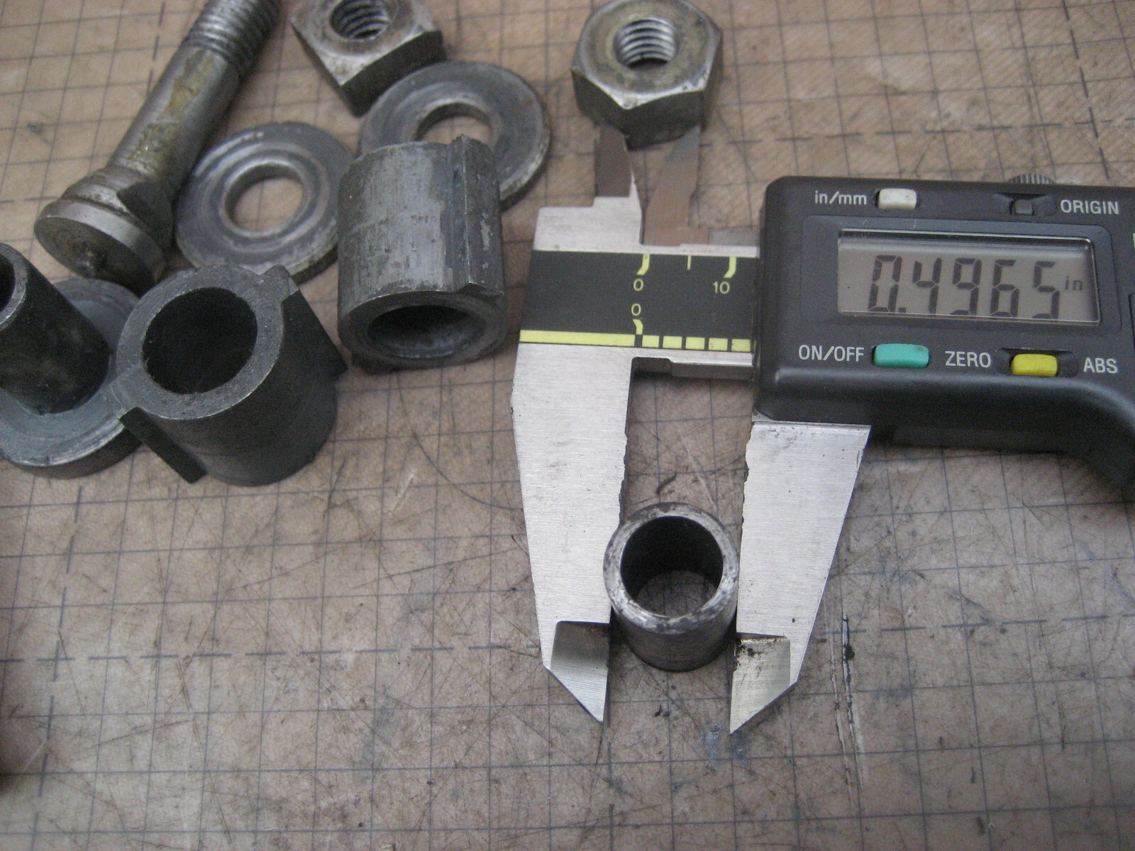 1930's Craftsman 12" Metal Lathe 101.07380 Gears Bushings Sleeve Bolt