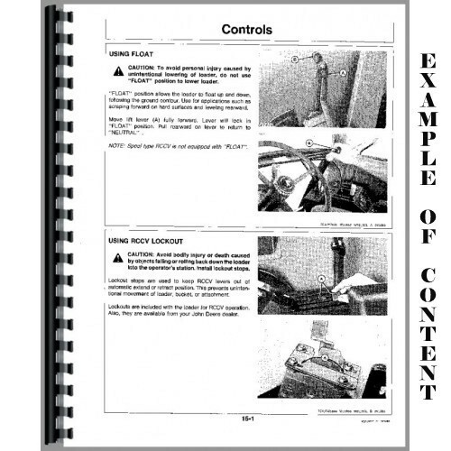 John Deere 300 Césped Jardín Hidrostático Césped Tractor Manual OMM81297 - Imagen 5 de 5