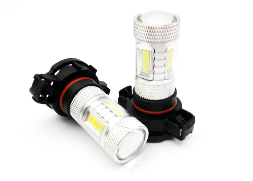 2x SAMSUNG 15 SMD LED H16 5202 for CADILLAC Projector DRL Daytime Running Light - Picture 4 of 9