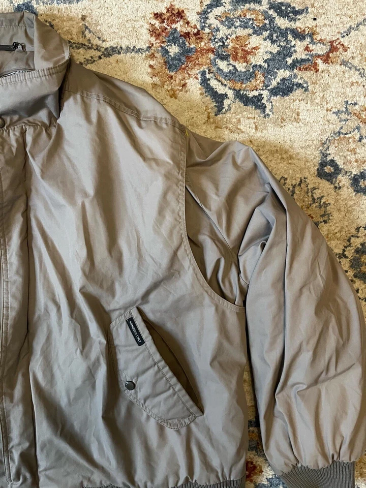 Vintage Members Only Jacket Men’s 3X Racing Windbreaker - Image 3 of 4