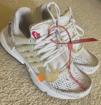 Nike Air Presto x OFF-WHITE White Shoes Sneaker 2017 (AA3830-100