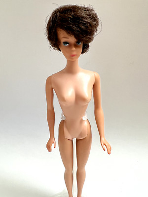 Vintage Brunette Bubble Cut Barbie Doll #850 Mattel 1960s Japan READ DESCRIPTON,