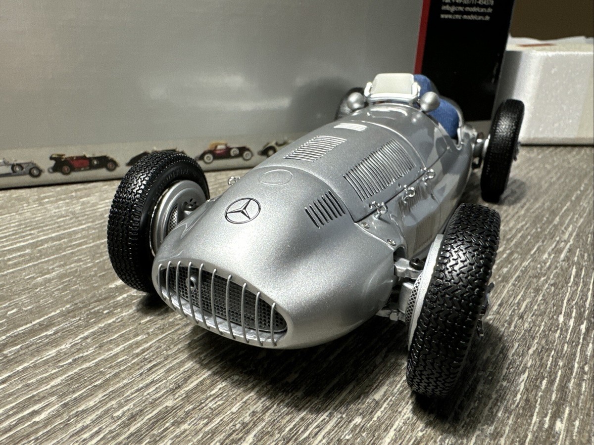 1/18 Scale CMC Mercedes Bemz W165, 1938 Der grosse Sieger 1/18 Scale CMC Mercedes Bemz W165, 1938 Der grosse Sieger