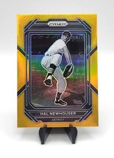 2023 Panini Prizm Hal Newhouser #285 True Gold SSP Parallel #/10 Detroit Tigers