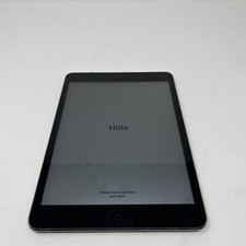Apple iPad Mini 2 A1490 64GB Tablet 7.9"  Space Gray  TELCEL MEXICO NETWORK