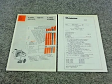 Original Lombardini Diesel Engine 4LD640 4LD705 4LD820 L Parts List Manual