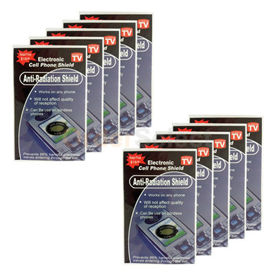 10 Anti Radiation Protection Universal Shield for iPhone/Android Cell Phone HOT!