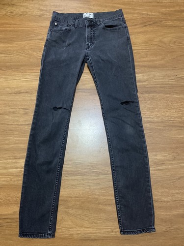 Acne Studios Mens Ace Stay Cash Black 
