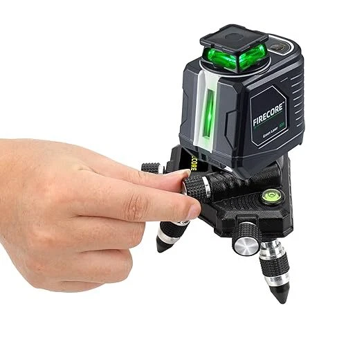 Laser Level Adapter, 360-Degree Rotating Base for Laser Level Tripod