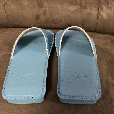 Adidas Y-3 Yohji Yamamoto x Adidas Vapour Blue Cyan Water Slides Men\'s Size 8‎ s-l400.jpg main image 4