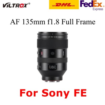Viltrox AF 135mm F1.8 LAB Cameras Lens Full Frame Auto Focus Lens For Sony FE 