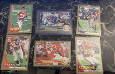 NFL FOOTBALL CARDS FACTORY NUMBER, ROOKIES, PATCH,PARALLEL,COLORS,PRIZM, OPTIC