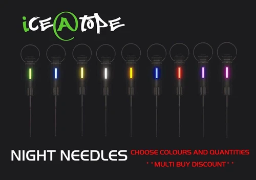 ICEATOPE NIGHT NEEDLES Baiting Needle ISOTOPES BETALIGHTS Carp Fishing Tools