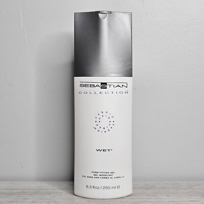 SEBASTIAN COLLECTION Wet Liquid Form Fitting Gel - 8.5 fl oz Discontinued, NOS