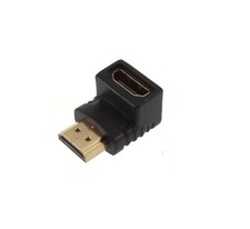 ADATTATORE HDMI MASCHIO FEMMINA ANGOLATO DI 90 GRADI PC SMART TV GAMING NOTEBOOK