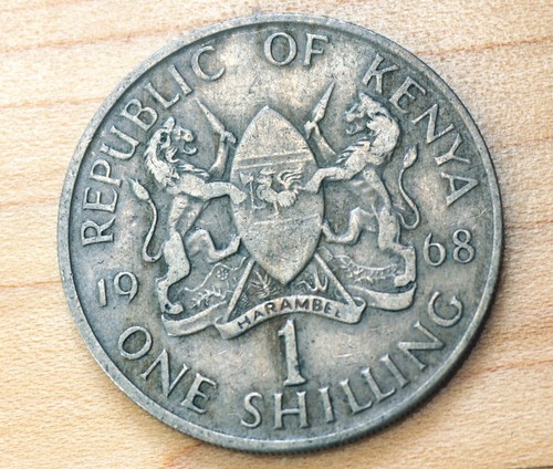 1968 Kenya 1 Shilling