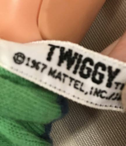 買換応援  Mattel社製 ヴィンテージ　ツィギーTwiggy　箱付き人形 おもちゃ/人形
