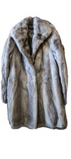 pelliccia visone grigio