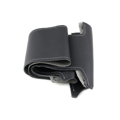 Cubierta de volante de cuero para Fiat Bravo Punto Linea 07-19 Doblo 2010-2015 Qubo - Imagen 12 de 14