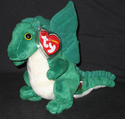 TY DEWI Y DDRAIG the DRAGON BEANIE BABY - UK EXCLUSIVE - MINT with MINT TAGS