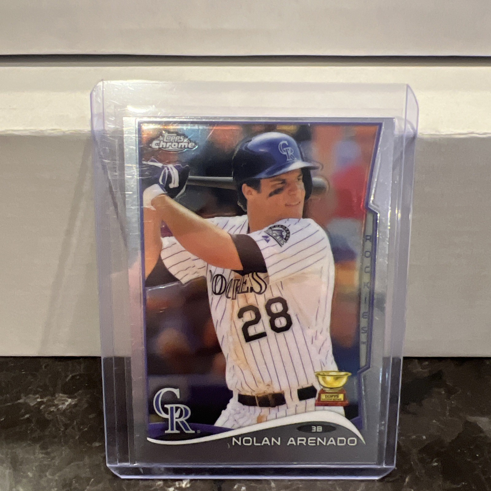 2014 Topps Chrome - MLB Nolan Arenado #216 Refractor Colorado Rockies ⚾️🔥