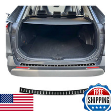 Omac Rear Bumper Sill Cover For Toyota Rav4 5.Gen 2019-2025 Stainless Steel