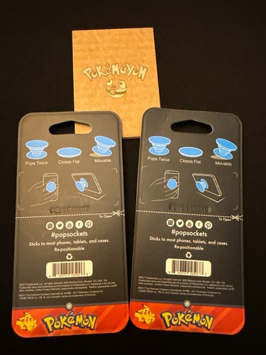 Popsockets Poignée et Support Téléphone Universel Pokémon Pokeball & Evoli Pop Socket Neuf - Photo 2 sur 6