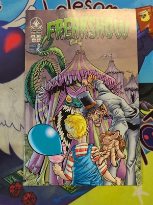 Freakshow #1 HTF Early Ryan Ottley Art Digital Webbing Comic 2003 Higher Grade 