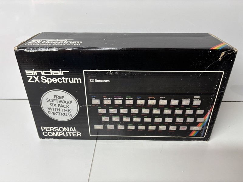 Boxed Sinclair ZX Spectrum 48K Boxed Complete With Paperwork ( Tested )