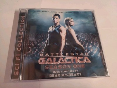 Battlestar Galactica Season 1 Soundtrack CD Sci Fi Channel Bear McCreary 